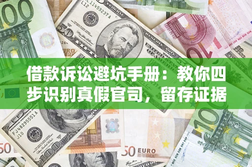 济南借款诉讼避坑手册：教你四步识别真假官司，留存证据不踩雷