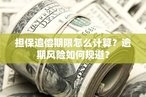 济南担保追偿期限怎么计算？逾期风险如何规避？