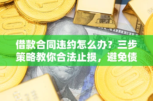 济南借款合同违约怎么办？三步策略教你合法止损，避免债务危机升级